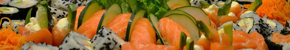 Eating Japanese Sushi at ​KYU2 Sushi restaurant in Emeryville, CA.